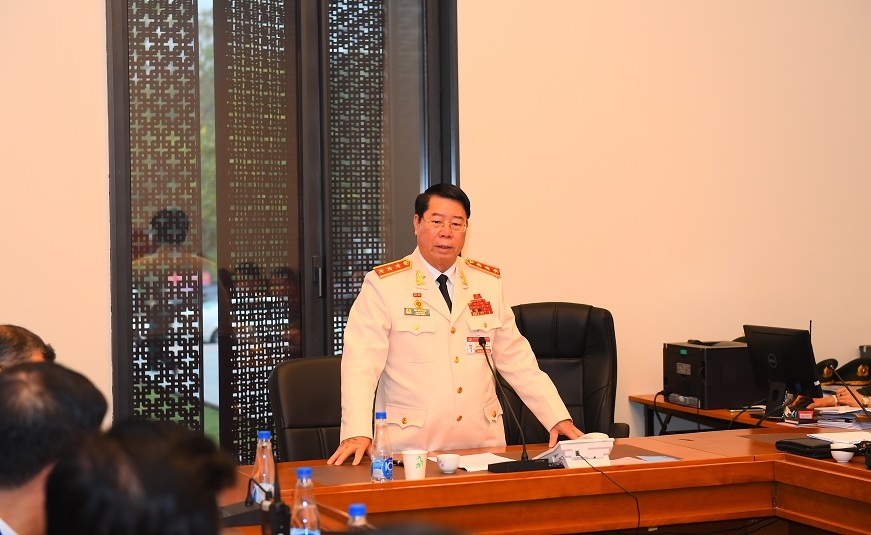 Thứ trưởng Bùi Văn Nam chủ trì Giao ban công tác đảm bảo an ninh, trật tự Đại hội XIII của Đảng